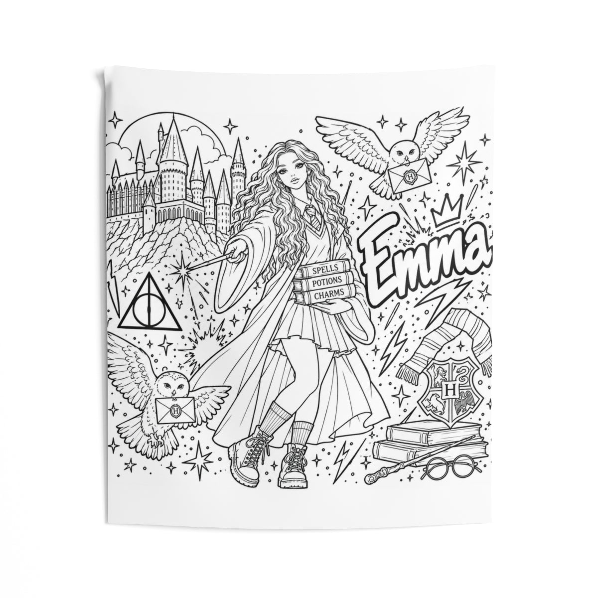 Custom Indoor Wall Tapestry with Your Design