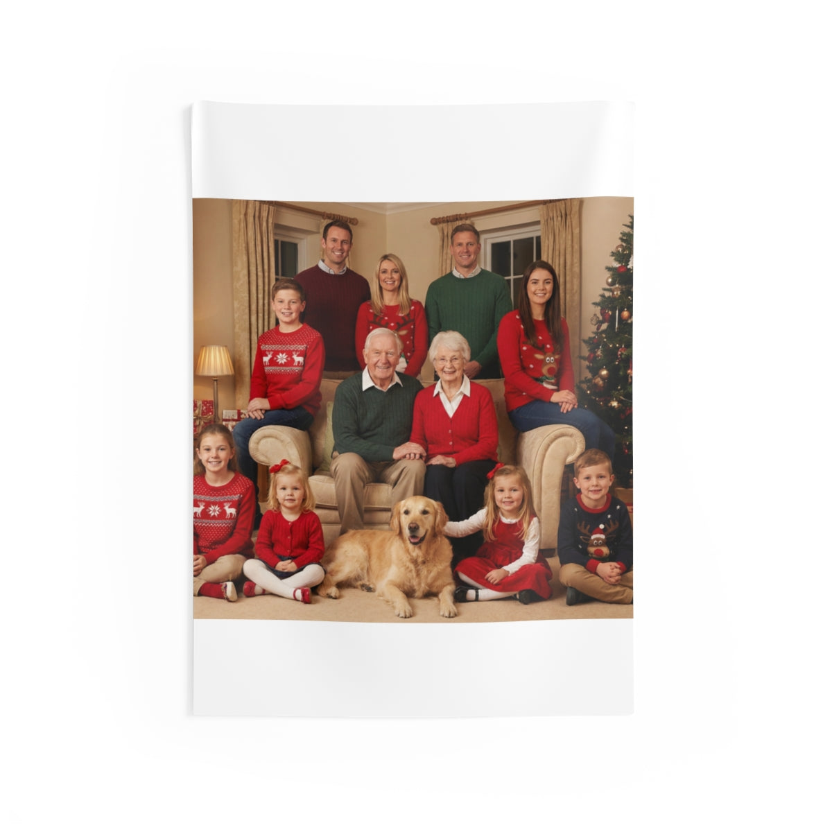 Custom Indoor Wall Tapestry with Your Design