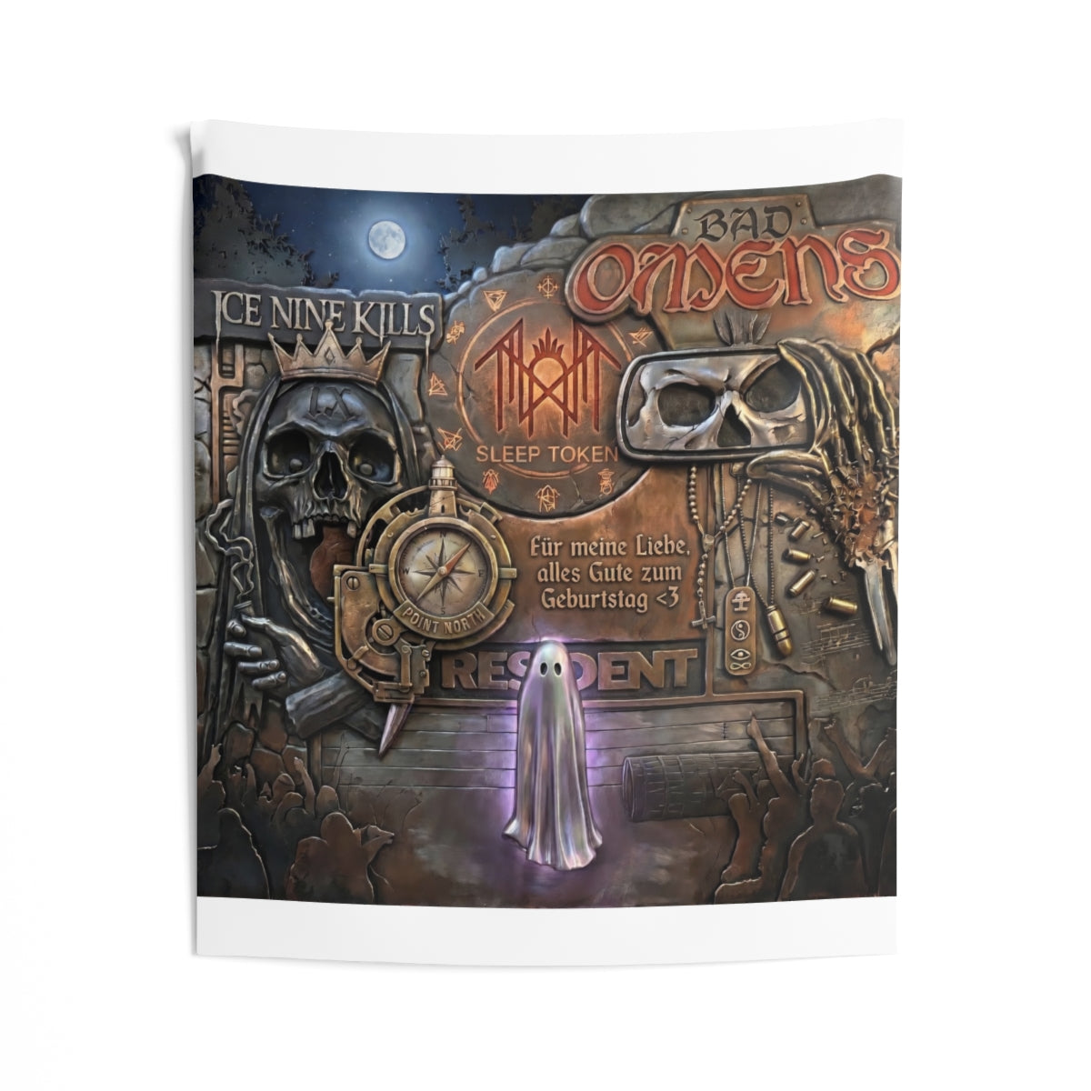 Custom Indoor Wall Tapestry with Your Design