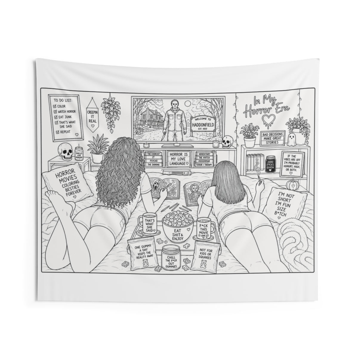 Custom Indoor Wall Tapestry with Your Design