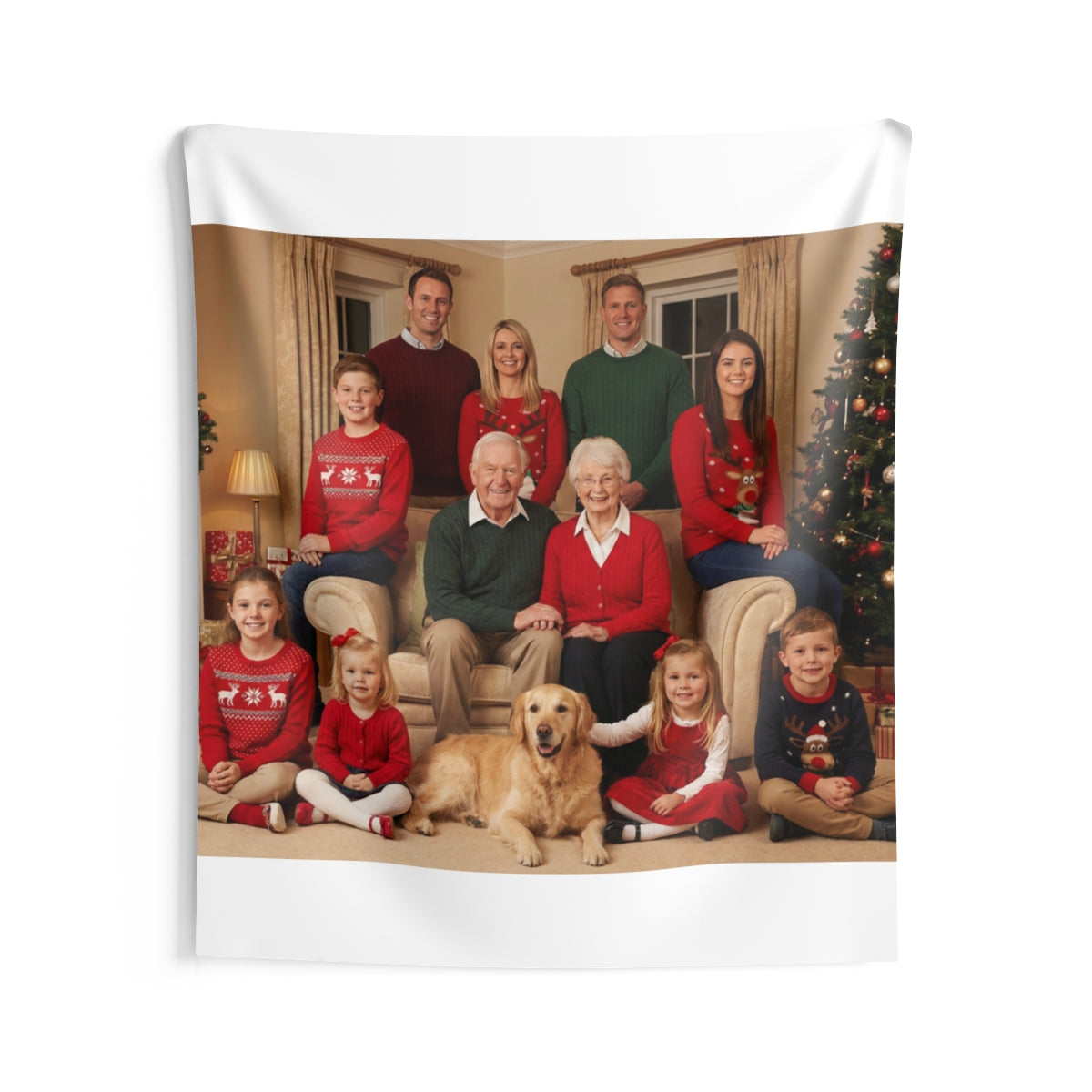 Custom Indoor Wall Tapestry with Your Design