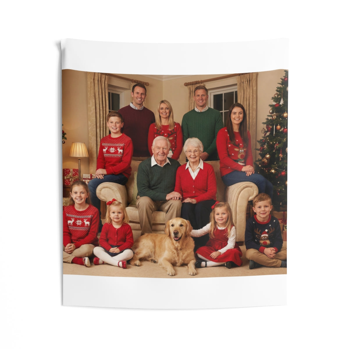 Custom Indoor Wall Tapestry with Your Design