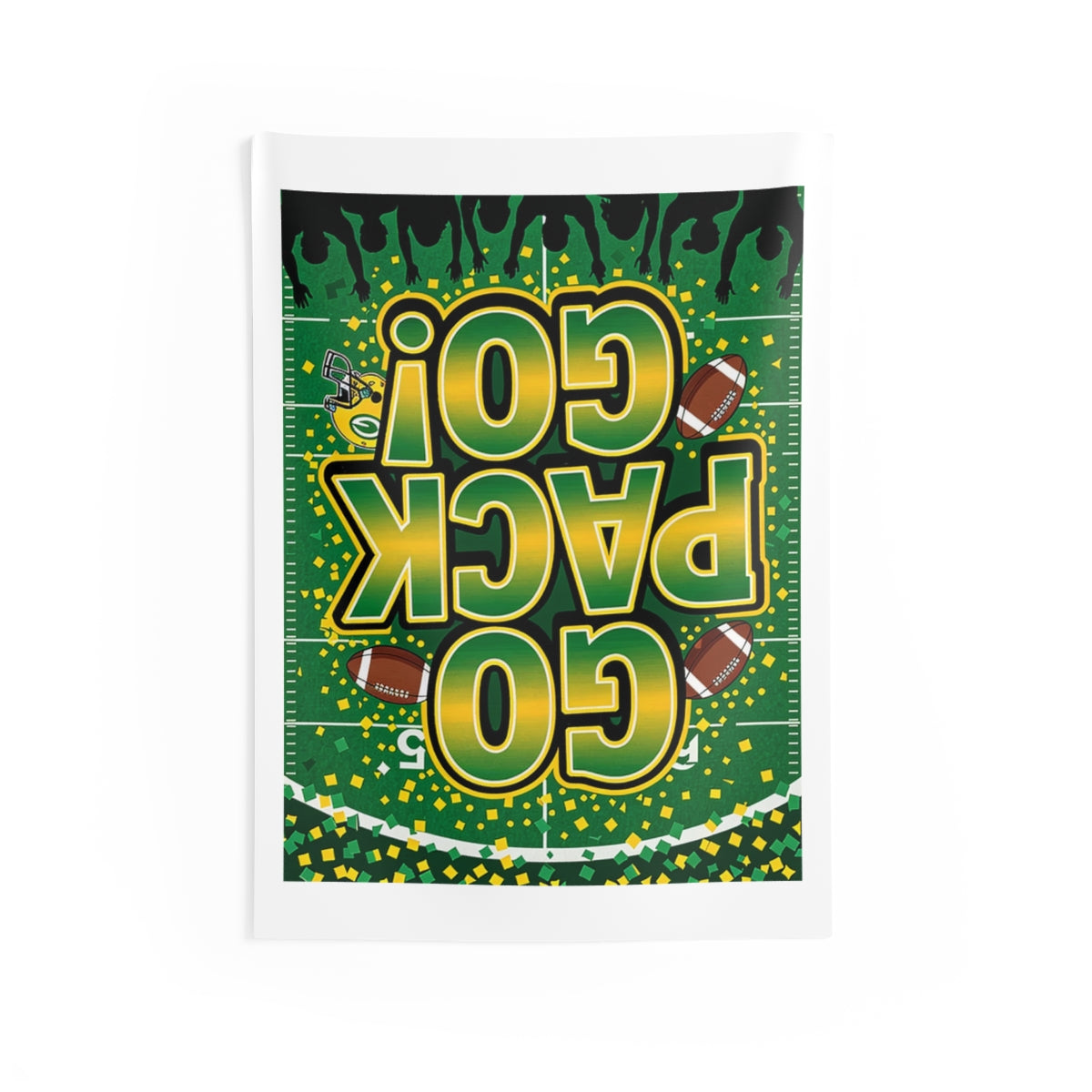 Custom Indoor Wall Tapestry Colorful Design with Fabric Markers