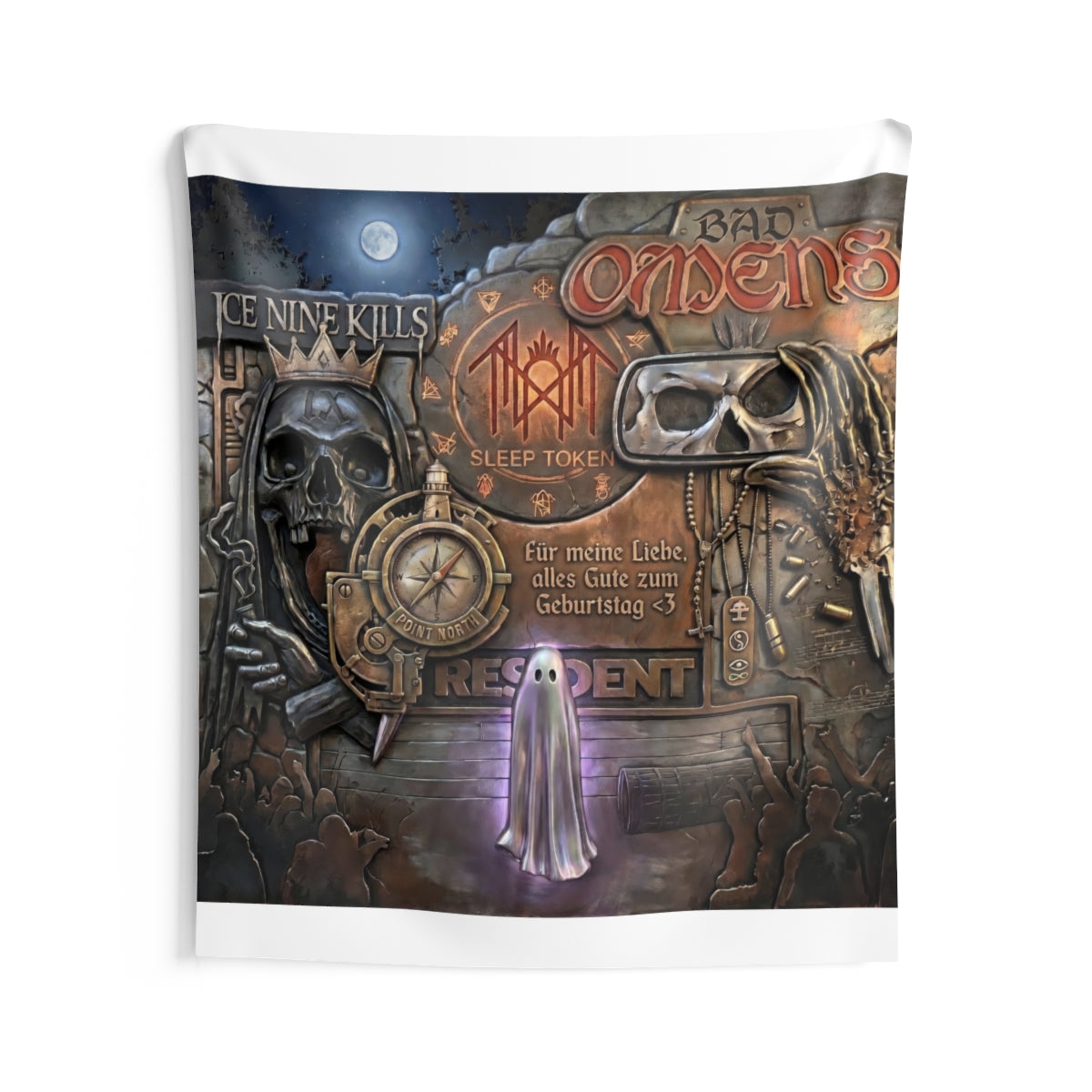Custom Indoor Wall Tapestry with Your Design