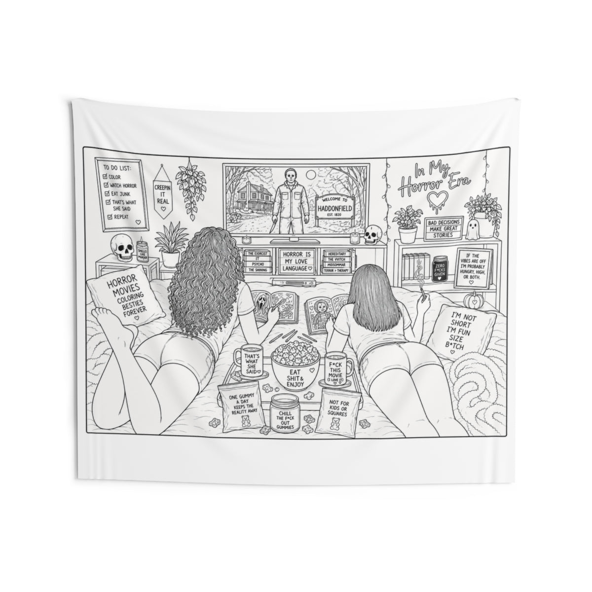 Custom Indoor Wall Tapestry with Your Design