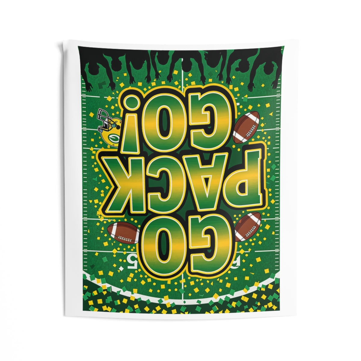 Custom Indoor Wall Tapestry Colorful Design with Fabric Markers