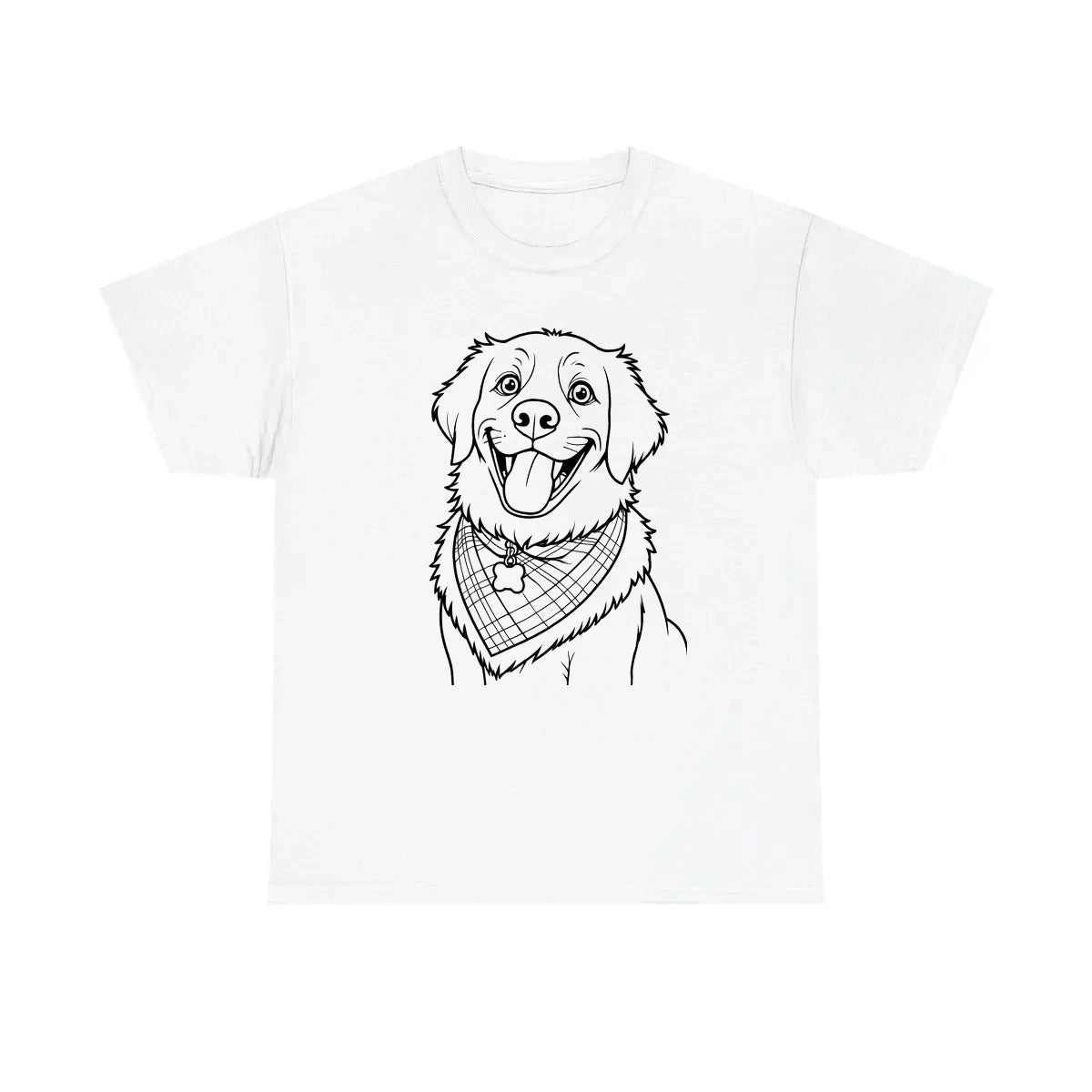 Custom Unisex T-Shirt with Your Design Coloring Page Kit with 10 Fabric Markers
