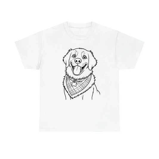 Custom Unisex T-Shirt with Your Design Coloring Page Kit with 10 Fabric Markers