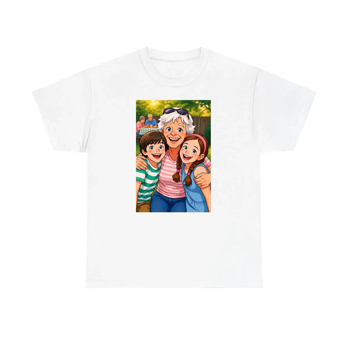 Custom Unisex T-Shirt with Your Design Ghibli-Style