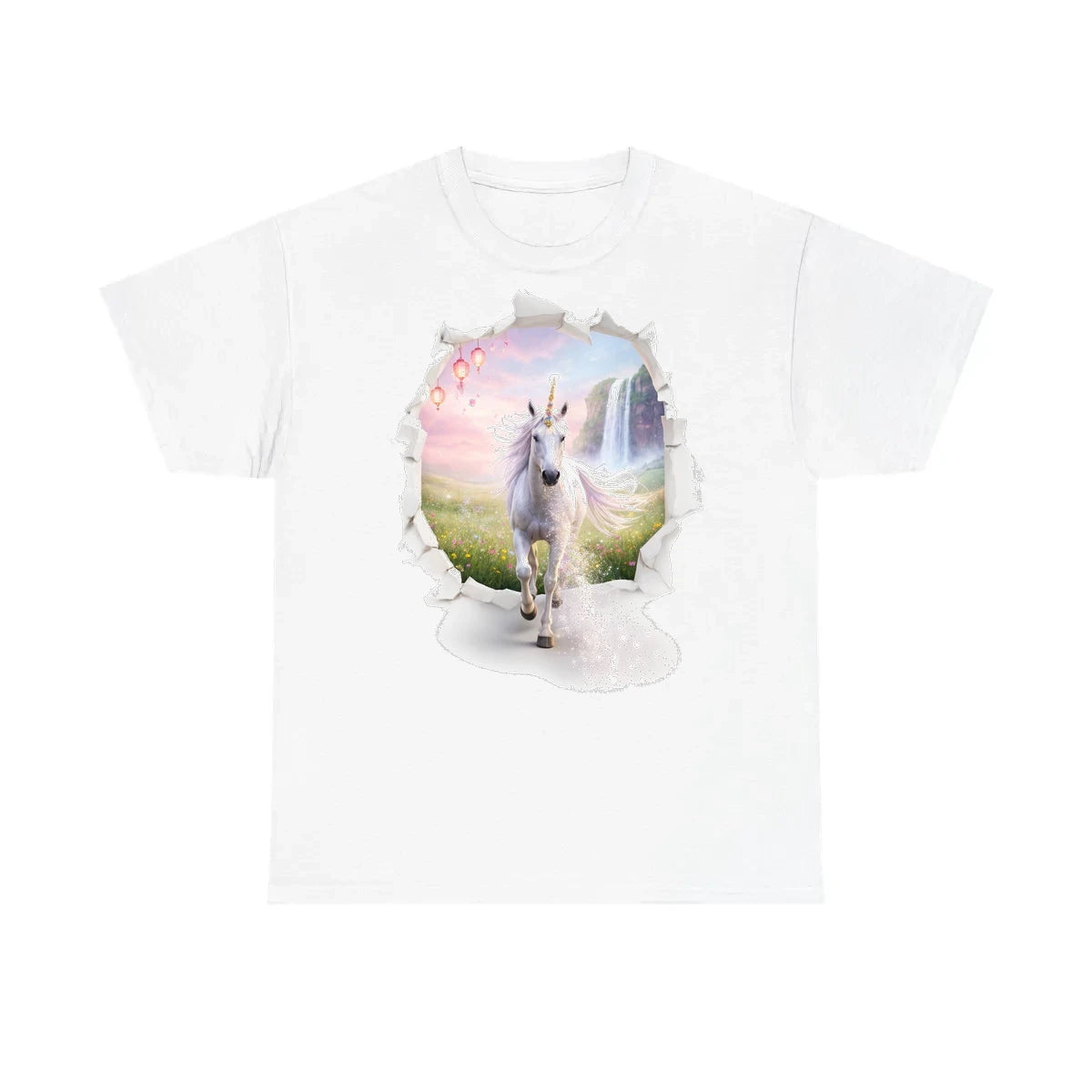 Custom Kids T-Shirt Colorful Design with Fabric Markers