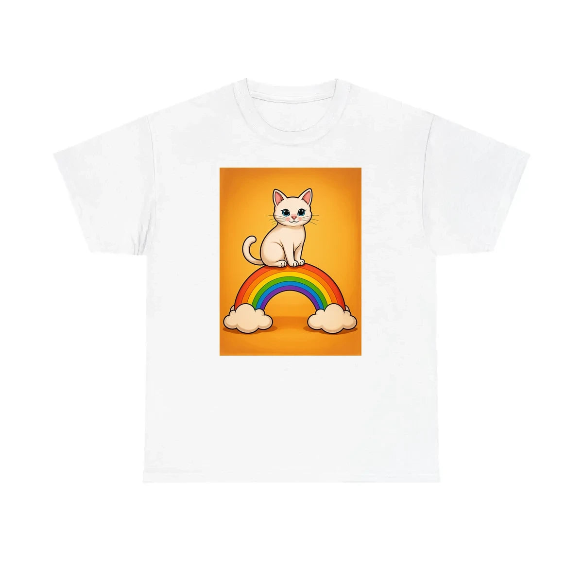 Custom Unisex T-Shirt Colorful Design with Fabric Markers