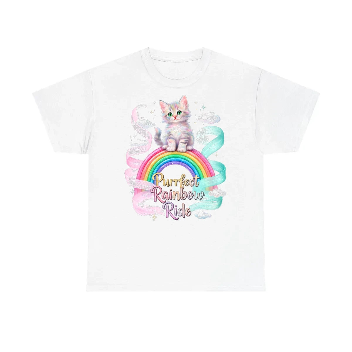 Custom Unisex T-Shirt Colorful Design with Fabric Markers