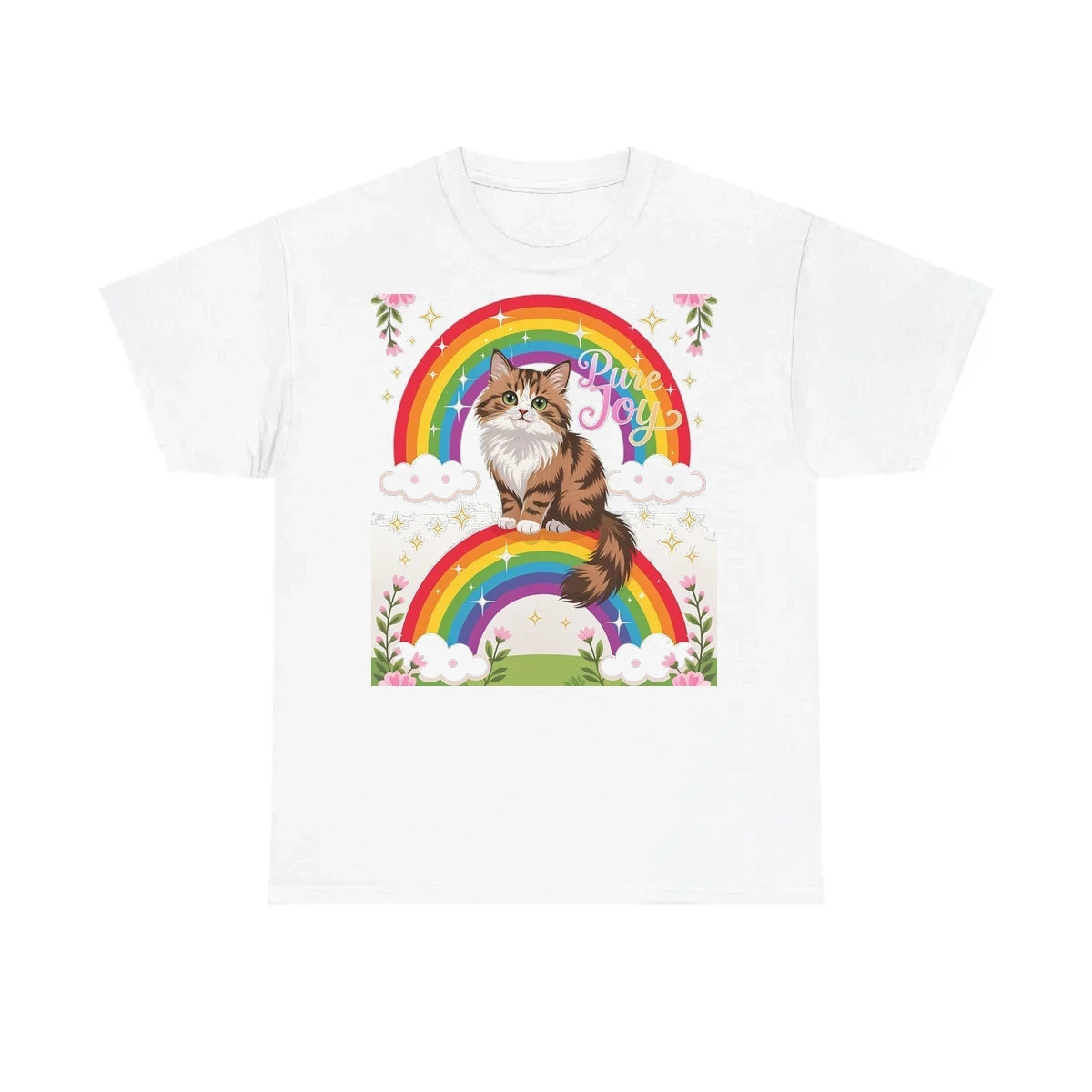Custom Unisex T-Shirt Colorful Design with Fabric Markers