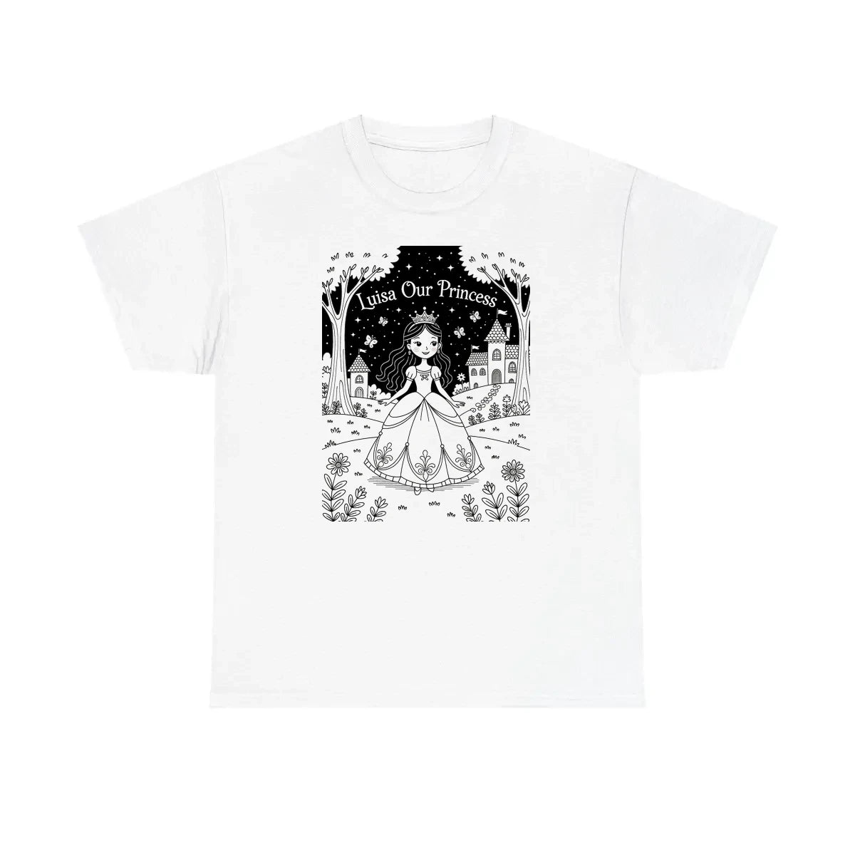 Custom Unisex T-Shirt Colorful Design with Fabric Markers