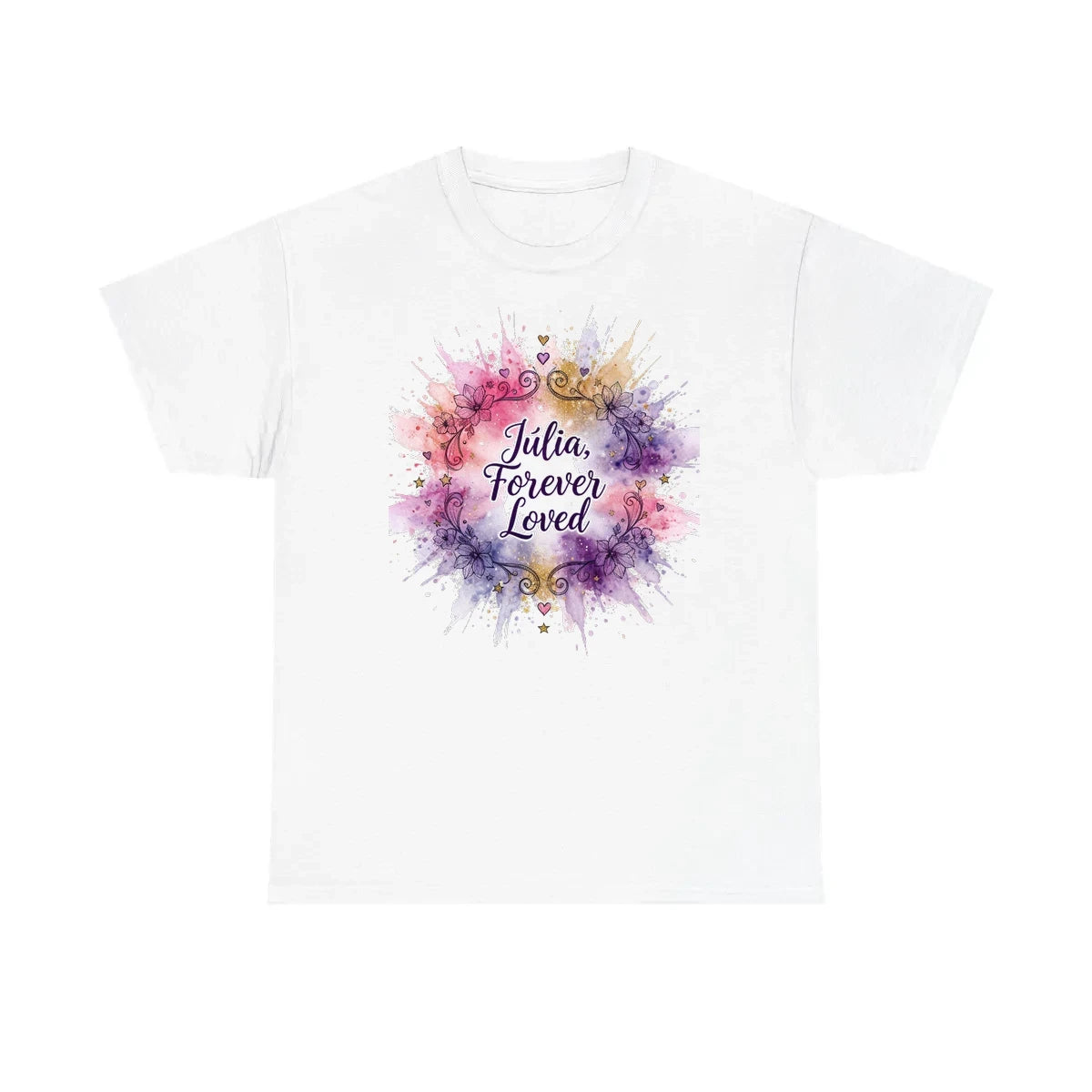 Custom Kids T-Shirt Colorful Design with Fabric Markers