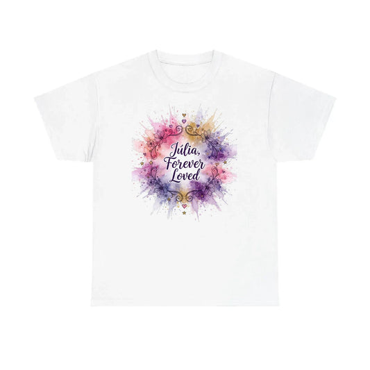 Custom Kids T-Shirt Colorful Design with Fabric Markers