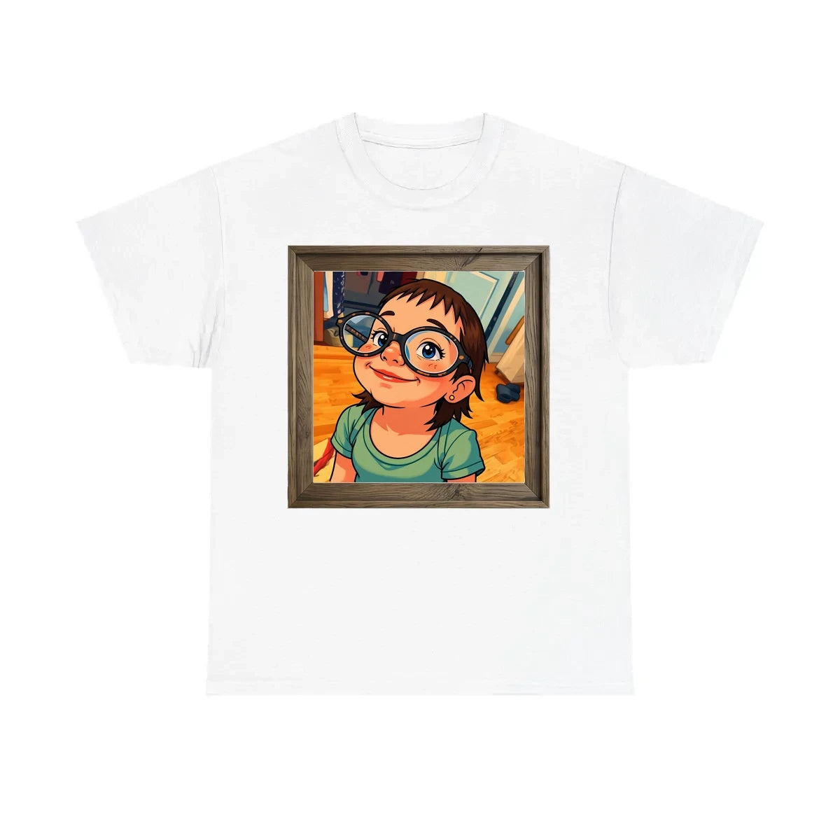 Custom Kids T-Shirt with Your Design Ghibli-Style
