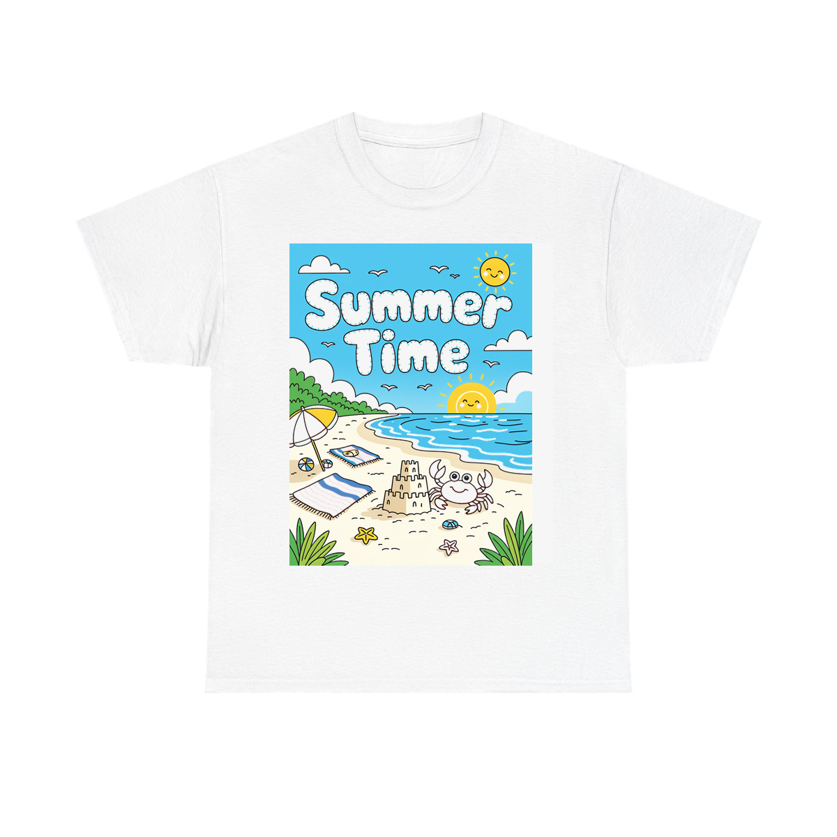 Custom Unisex T-Shirt Colorful Design