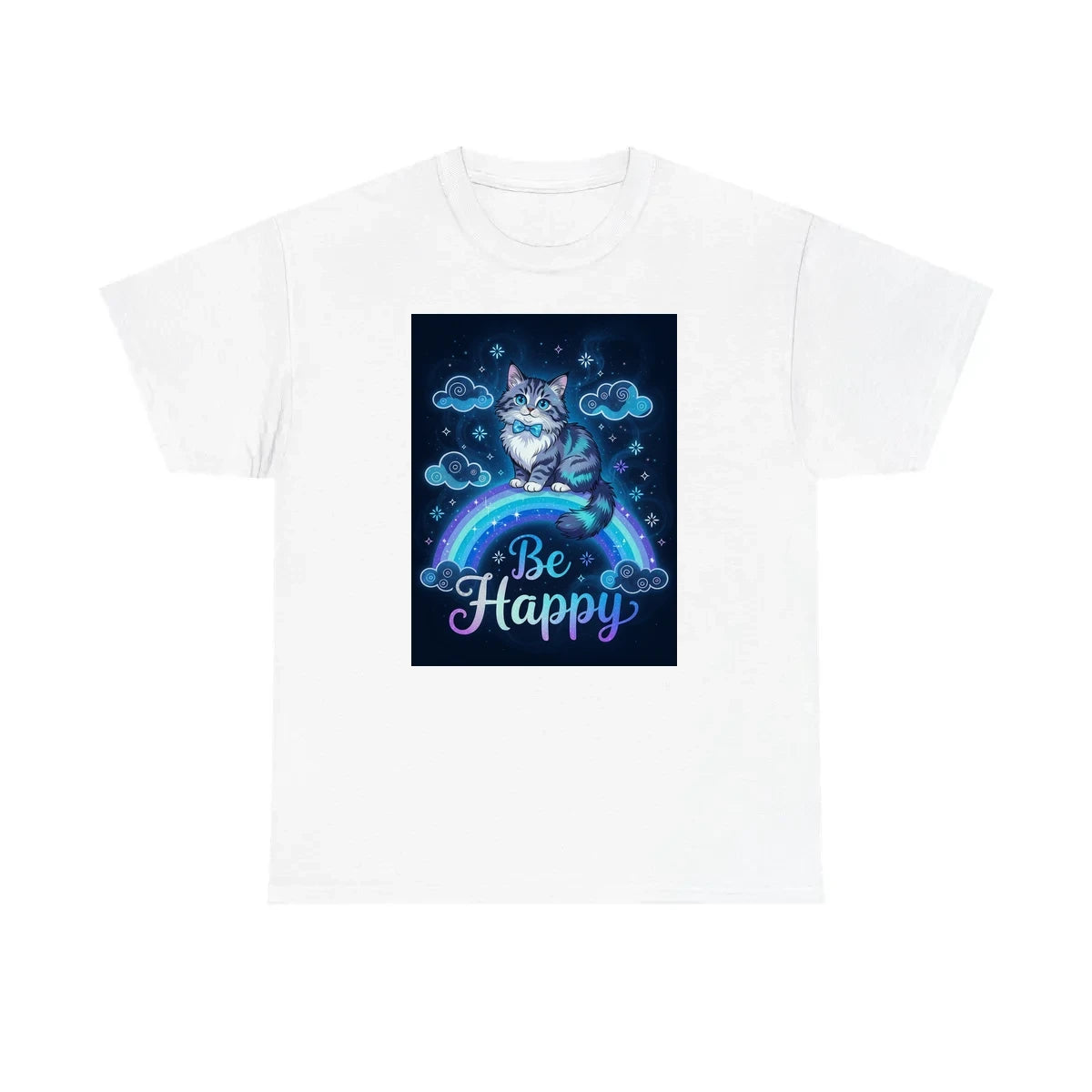 Custom Unisex T-Shirt Colorful Design with Fabric Markers