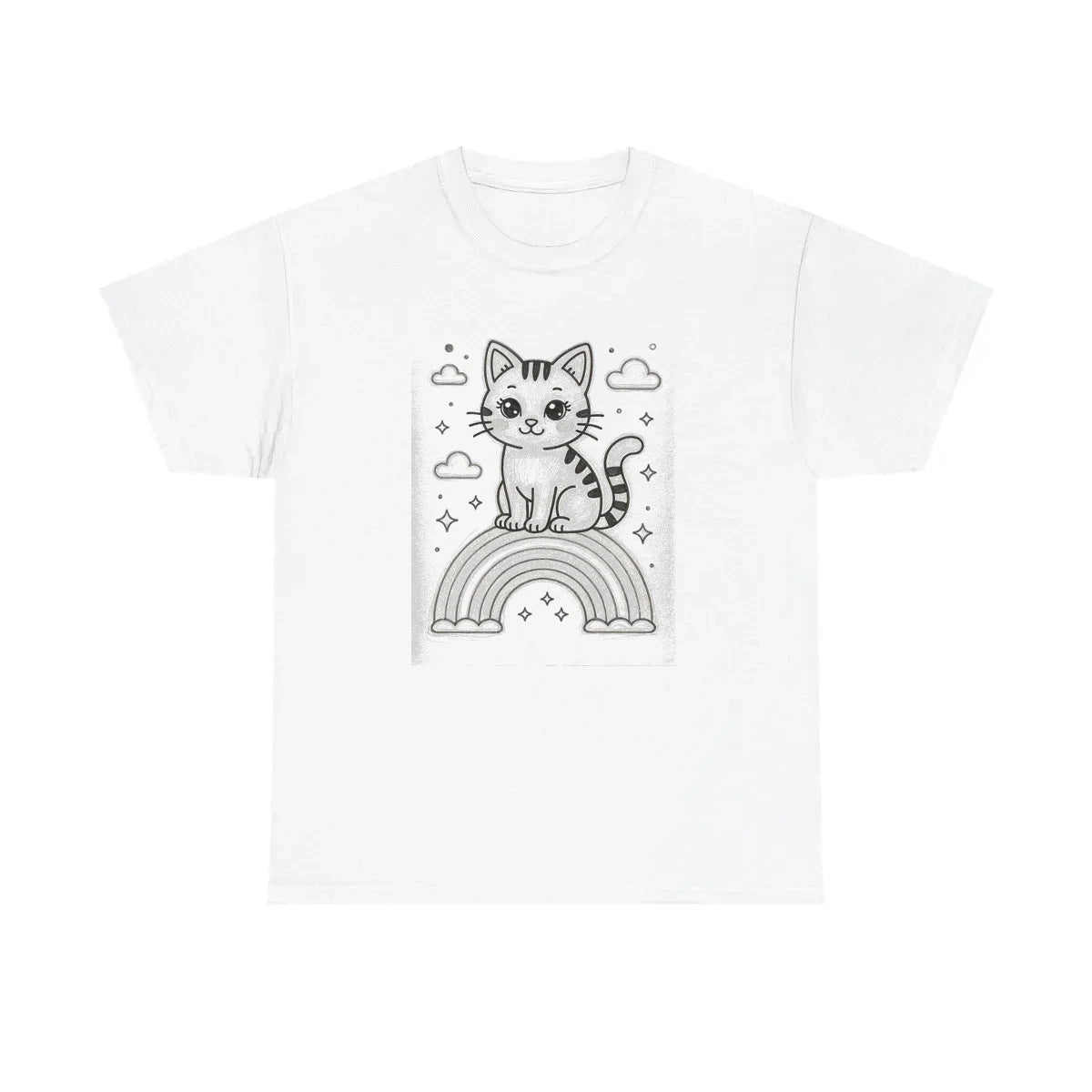 Custom Unisex T-Shirt Colorful Design with Fabric Markers