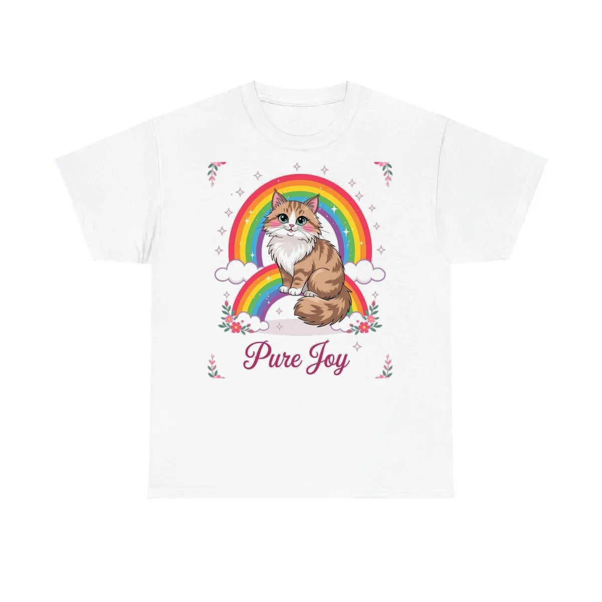 Custom Unisex T-Shirt Colorful Design with Fabric Markers