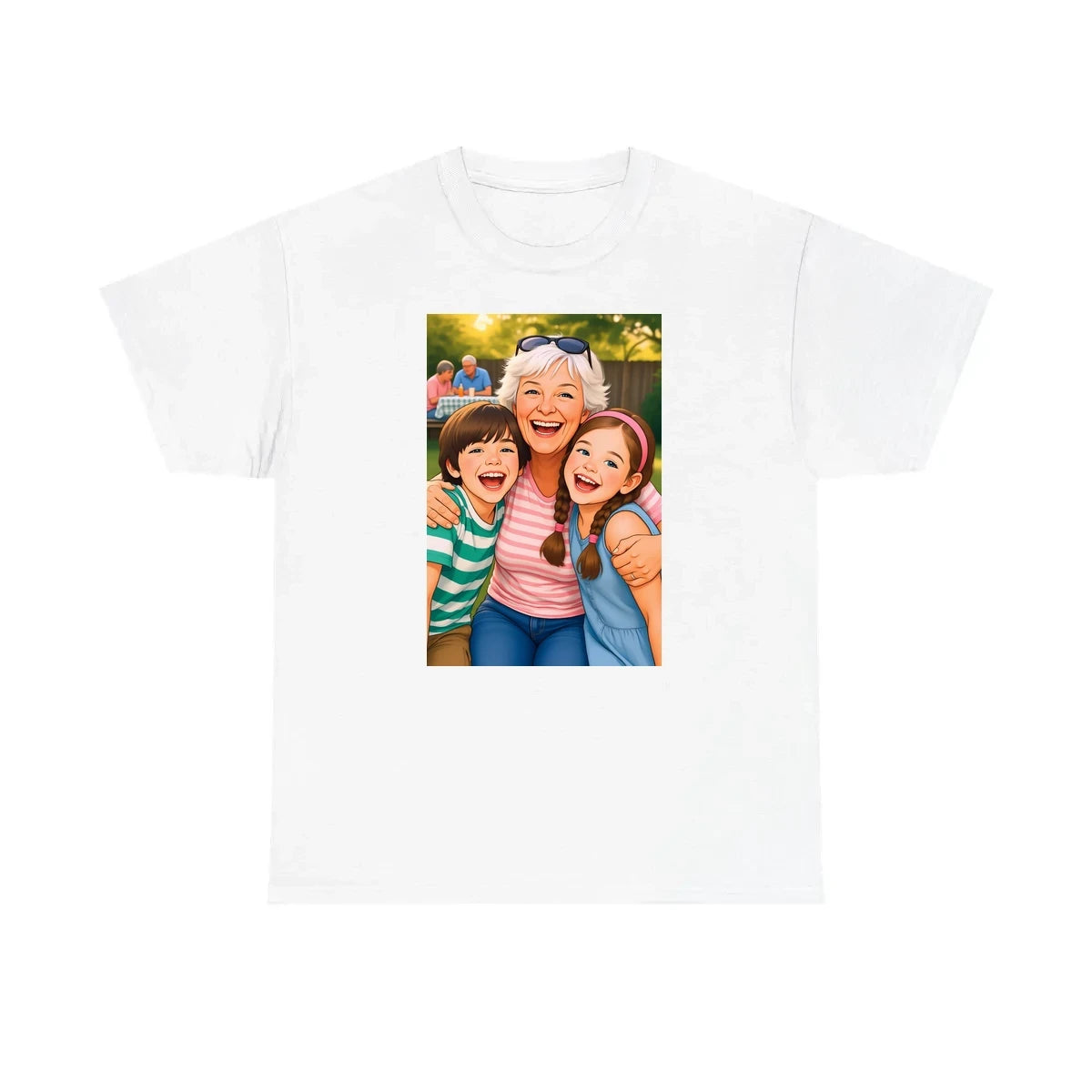 Custom Unisex T-Shirt with Your Design Ghibli-Style