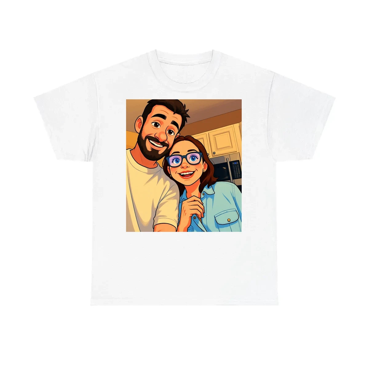 Custom Unisex T-Shirt with Your Design Ghibli-Style