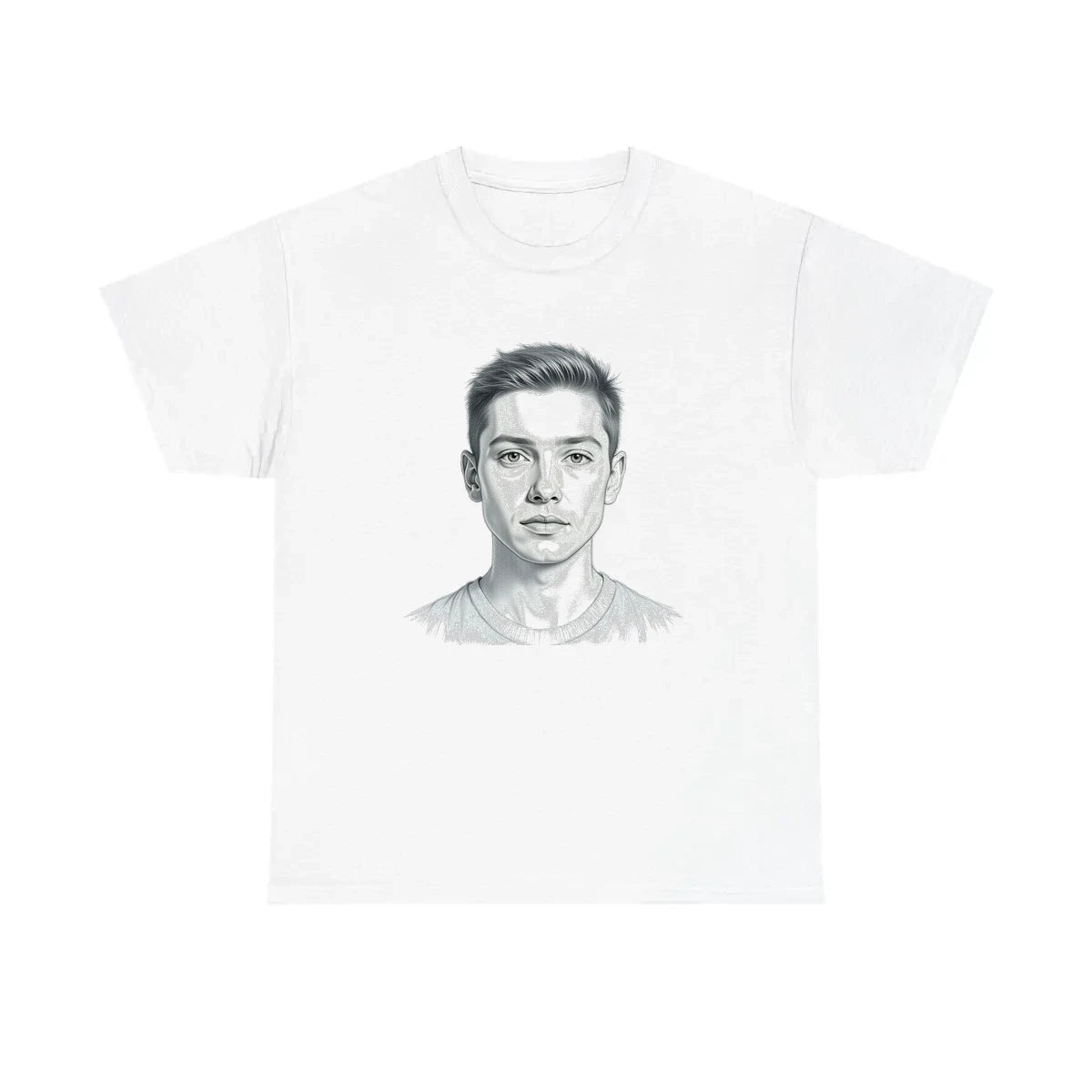 Custom Unisex T-Shirt with Your Design Coloring Page Kit with 10 Fabric Markers