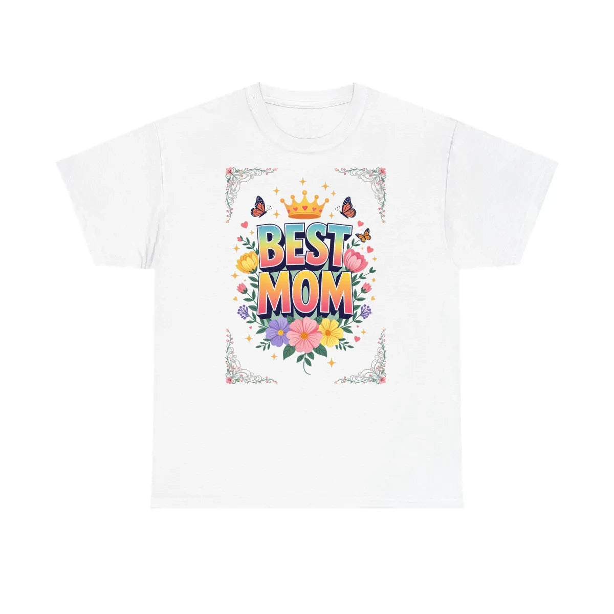 Custom Unisex T-Shirt Colorful Design with Fabric Markers