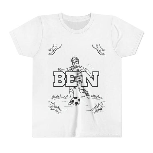 Custom Kids T-Shirt Coloring Kit with 10 Fabric Markers