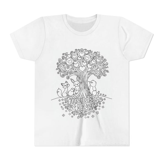 Custom Kids T-Shirt Coloring Kit with 10 Fabric Markers