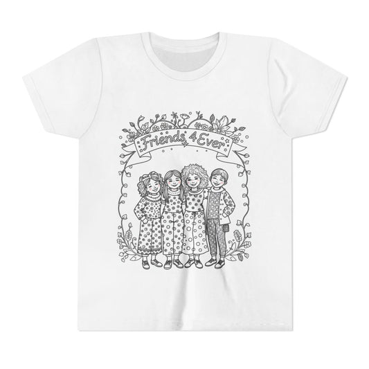Custom Kids T-Shirt Coloring Kit with 10 Fabric Markers