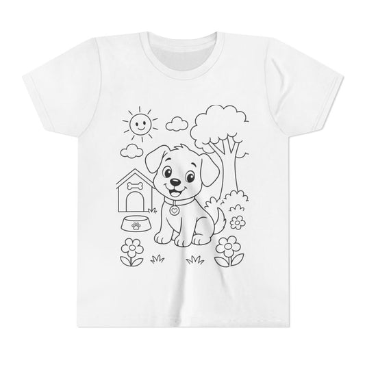 Custom Kids T-Shirt Coloring Kit with 10 Fabric Markers