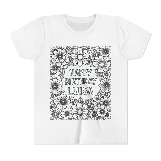 Custom Kids T-Shirt Coloring Kit with 10 Fabric Markers