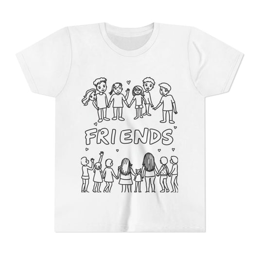 Custom Kids T-Shirt Coloring Kit with 10 Fabric Markers