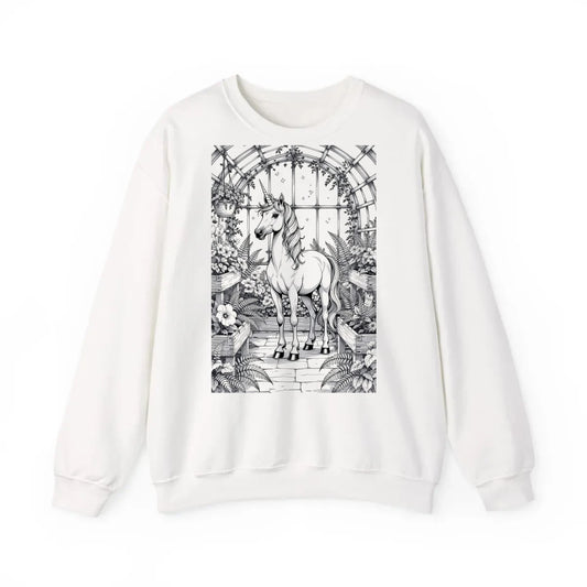 Adult Crewneck Sweatshirt Coloring Kit with 10 Fabric Markers - Creative Art