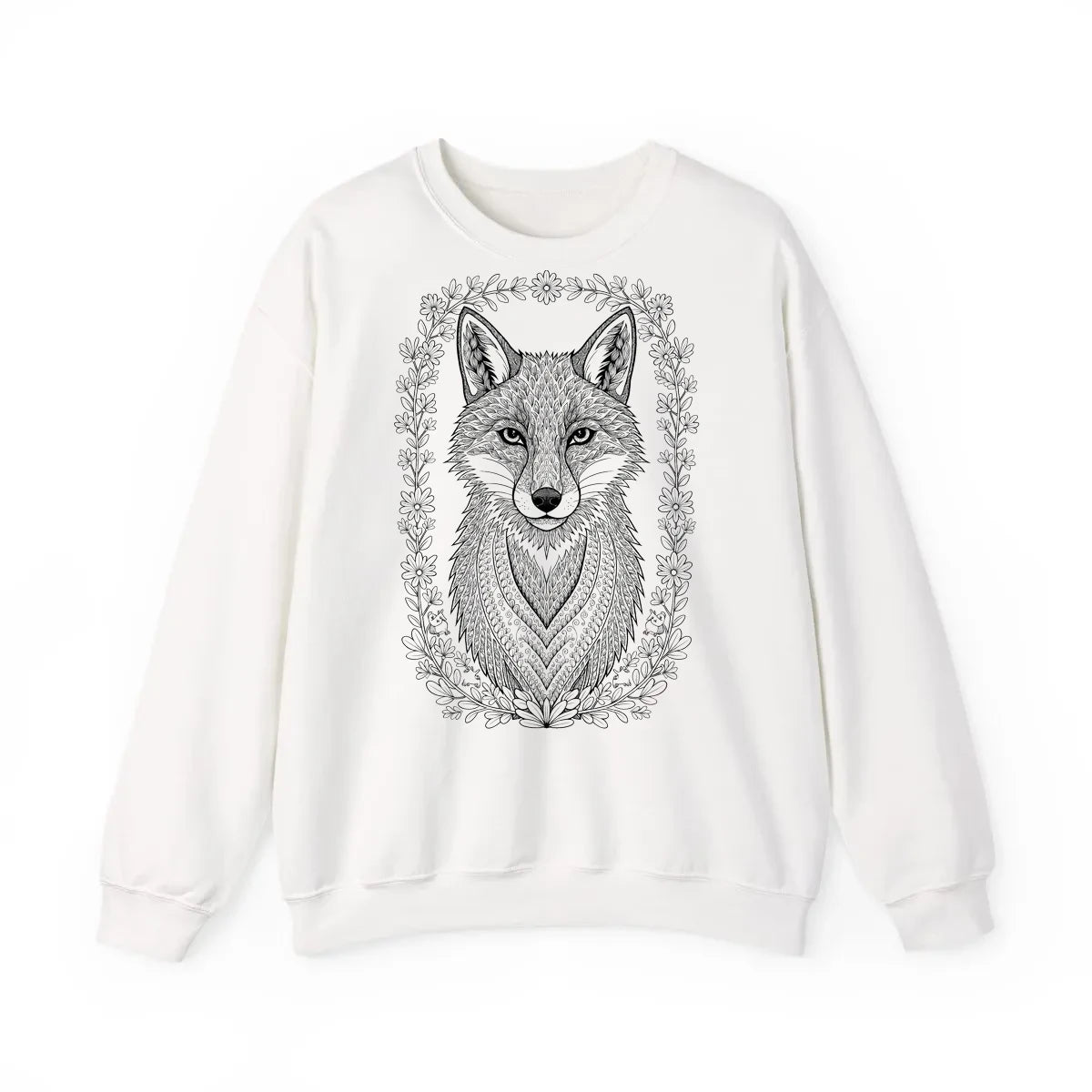 Adult Crewneck Sweatshirt Coloring Kit with 10 Fabric Markers - Creative Art