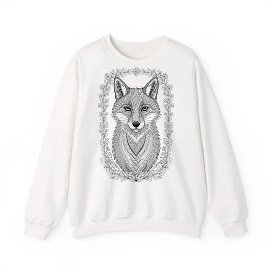 Adult Crewneck Sweatshirt Coloring Kit with 10 Fabric Markers - Creative Art