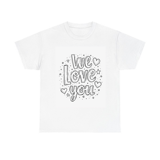 Custom Unisex T-Shirt Coloring Kit with 10 Fabric Markers