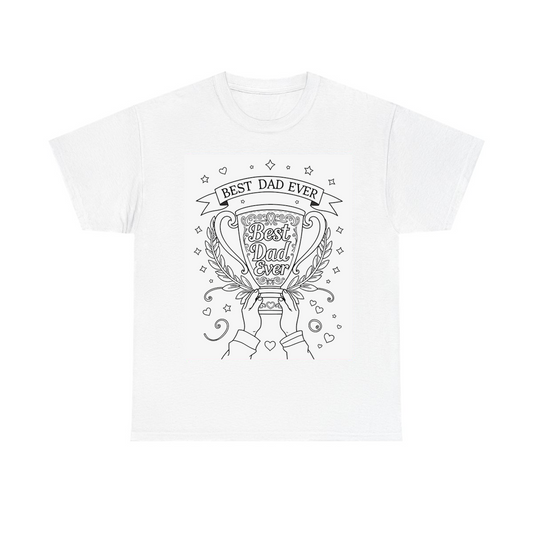 Custom Unisex T-Shirt Coloring Kit with 10 Fabric Markers