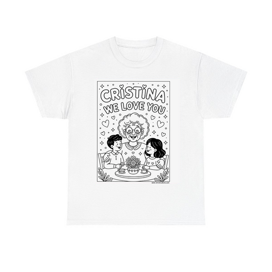 Custom Unisex T-Shirt Coloring Kit with 10 Fabric Markers
