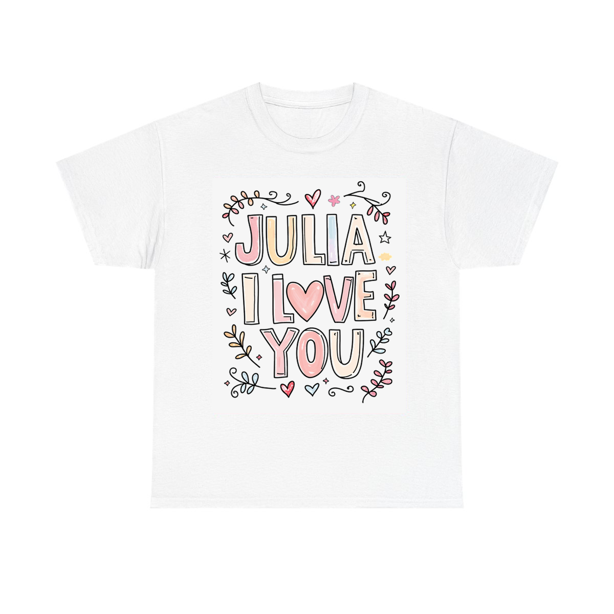 Custom Unisex T-Shirt Colorful Design