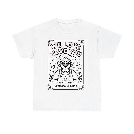 Custom Unisex T-Shirt Coloring Kit with 10 Fabric Markers