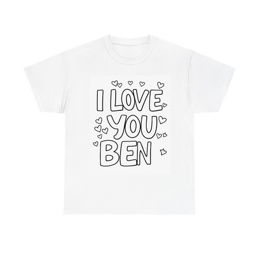 Custom Unisex T-Shirt Coloring Kit with 10 Fabric Markers