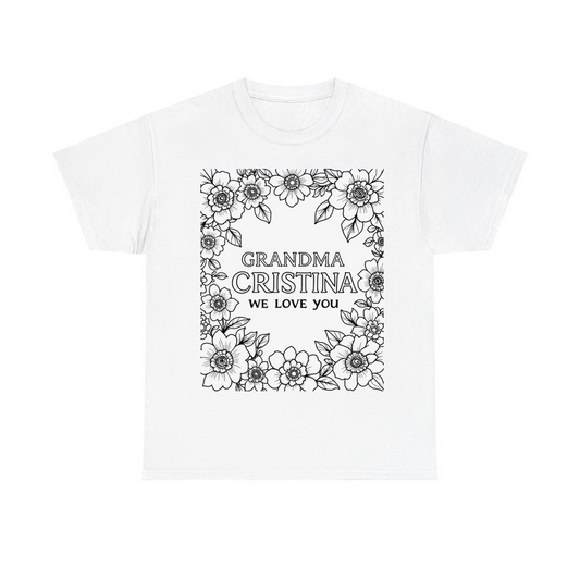 Custom Unisex T-Shirt Coloring Kit with 10 Fabric Markers