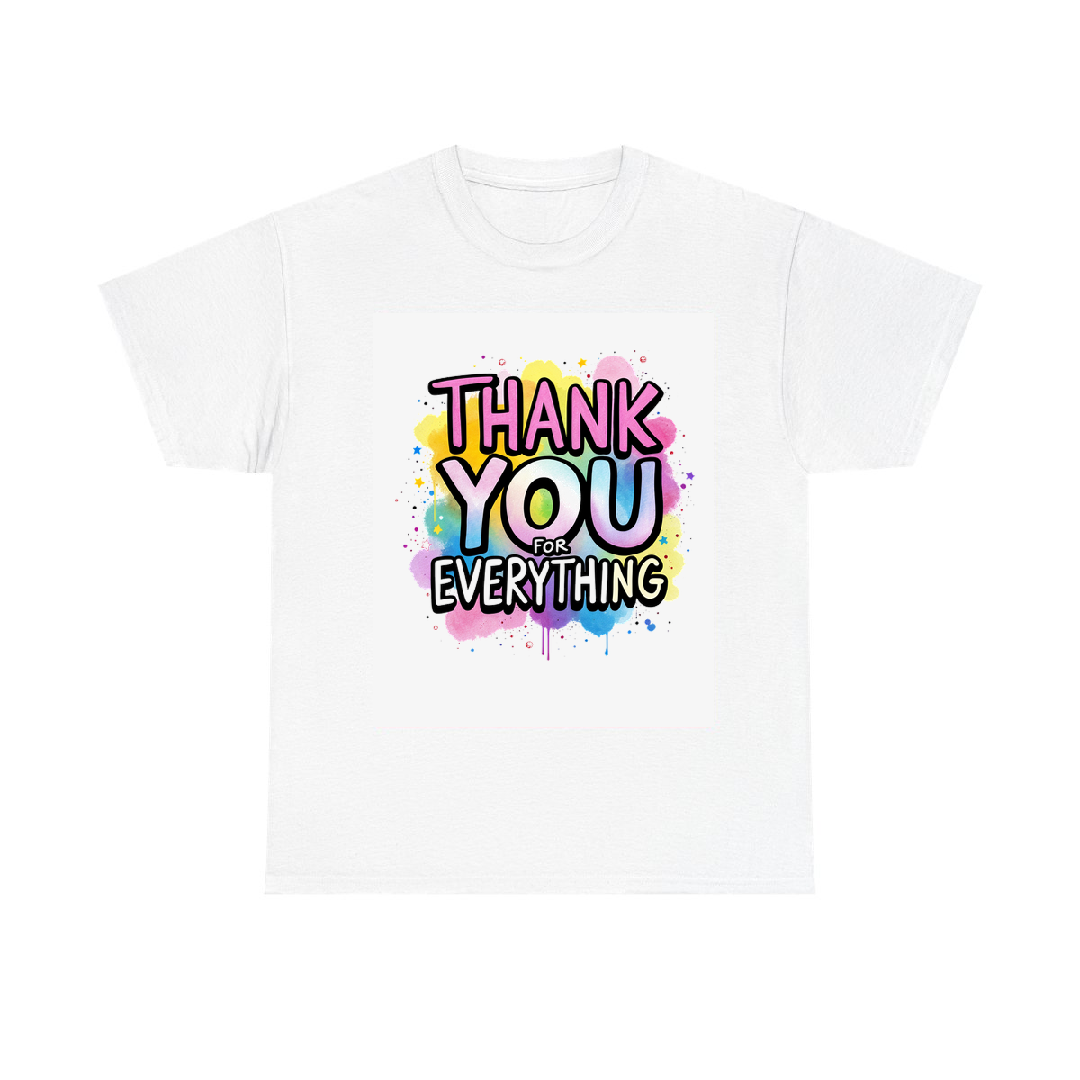 Custom Unisex T-Shirt Colorful Design