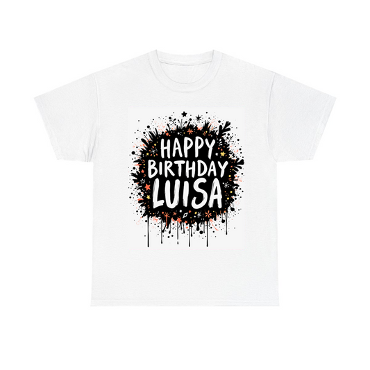 Custom Unisex T-Shirt Colorful Design