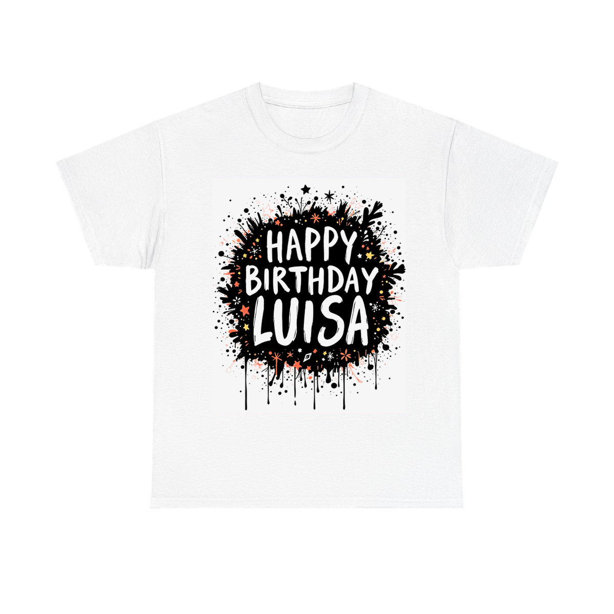 Custom Unisex T-Shirt Colorful Design