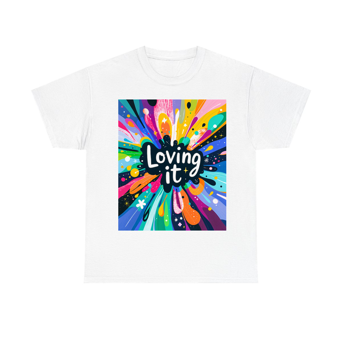 Custom Unisex T-Shirt Colorful Design