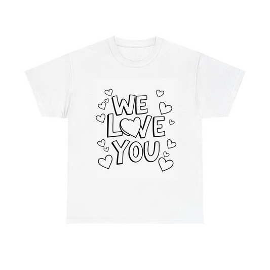 Custom Unisex T-Shirt Coloring Kit with 10 Fabric Markers